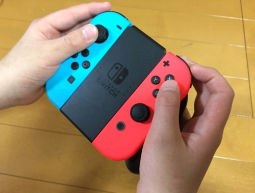 NintendoSwitch充電グリップ